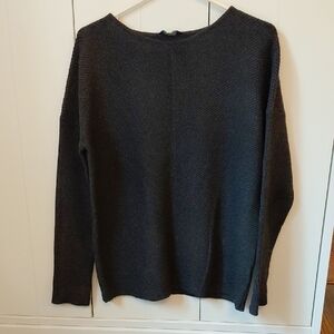 Denver Hayes Dark Gray Crew Neck Sweater